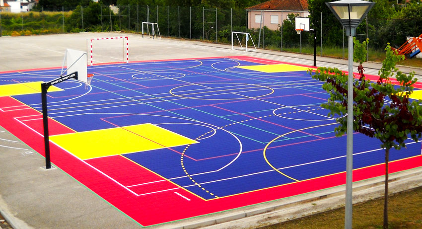 What is a Perfect Flooring for Basketball Courts? Marker Walk