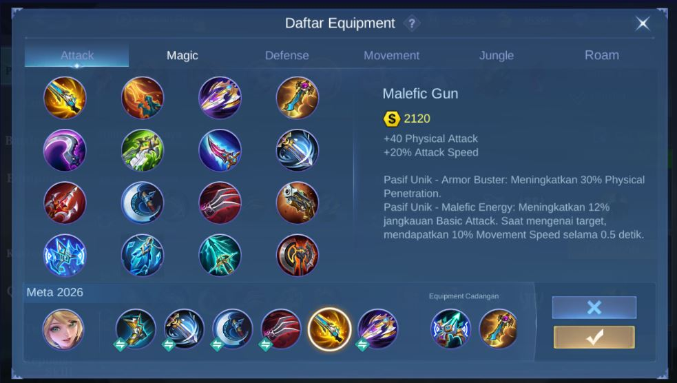 Rekomendasi Build Layla MLBB Terkuat Meta Season 32