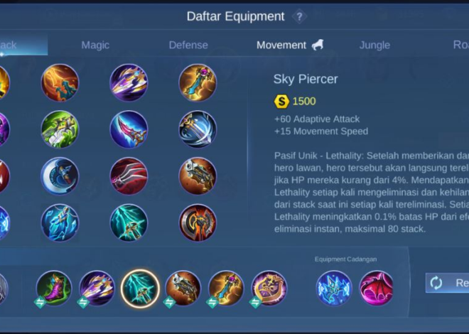 Panduan Build Hero Arlott Mobile Legends Paling Sakit